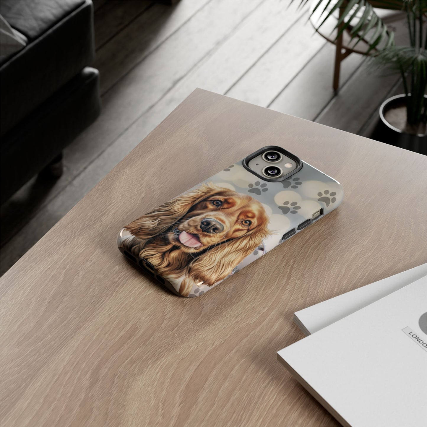 Cocker Spaniel Phone Case by Tough Cases (Apple iPhone, Samsung Galaxy, and Google Pixel)