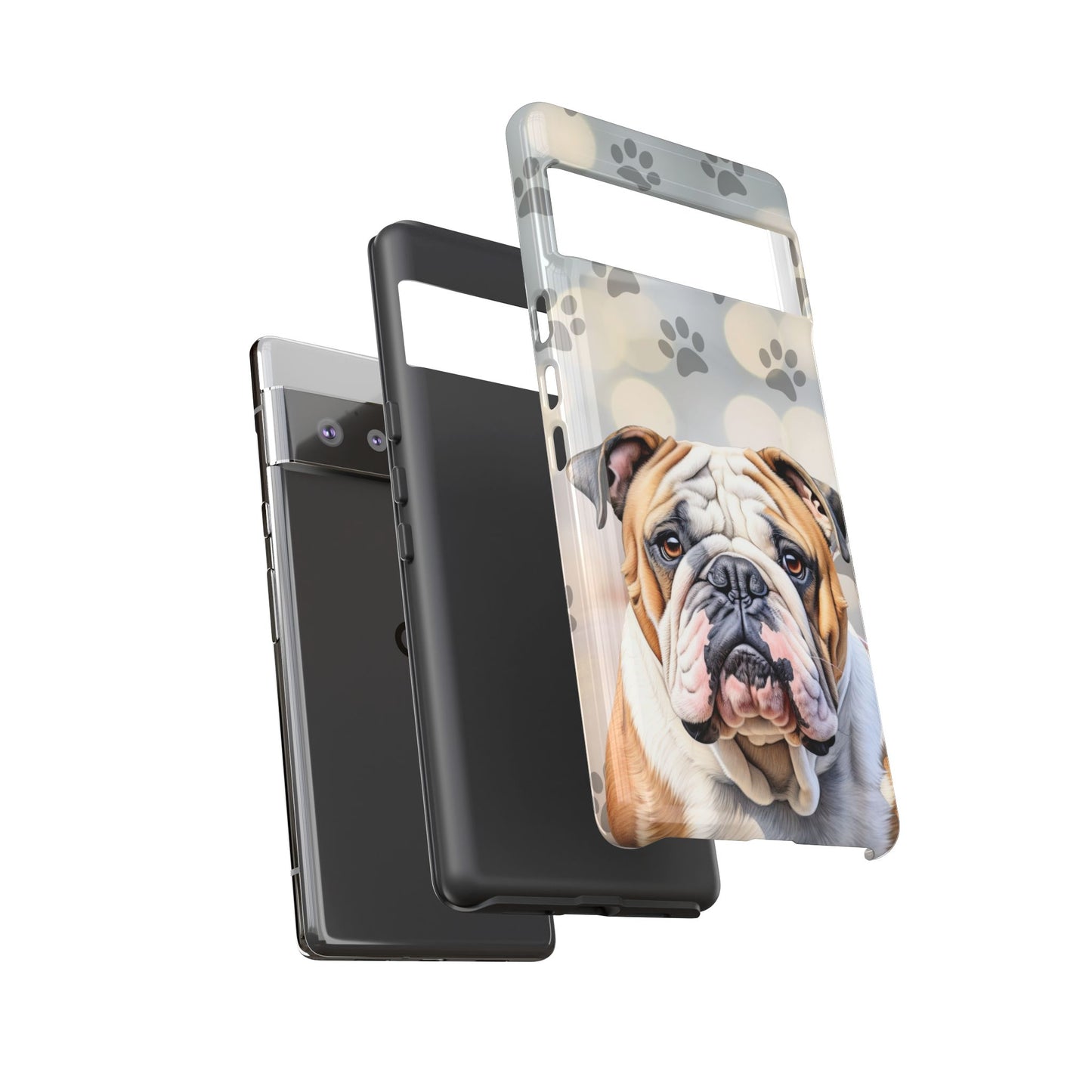 Bull Dog Phone Case by Tough Cases (Apple iPhone, Samsung Galaxy, and Google Pixel)