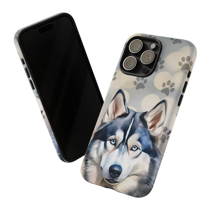 Siberian Husky Phone Cases by Tough Cases (Apple iPhone, Samsung Galaxy, and Google Pixel)