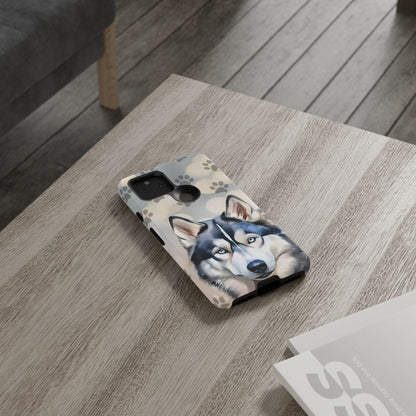 Siberian Husky Phone Cases by Tough Cases (Apple iPhone, Samsung Galaxy, and Google Pixel)