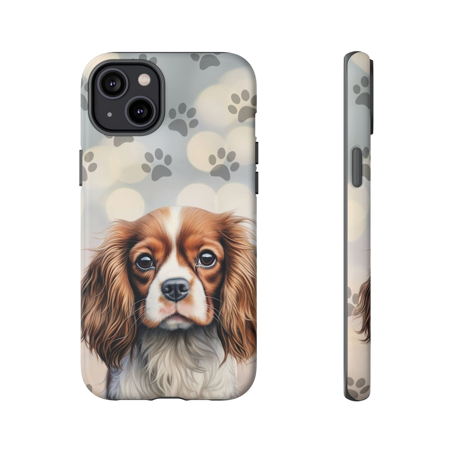 Cavalier King Charles Spaniel phone case by Tough Cases (Apple iPhone, Samsung Galaxy, and Google Pixel)