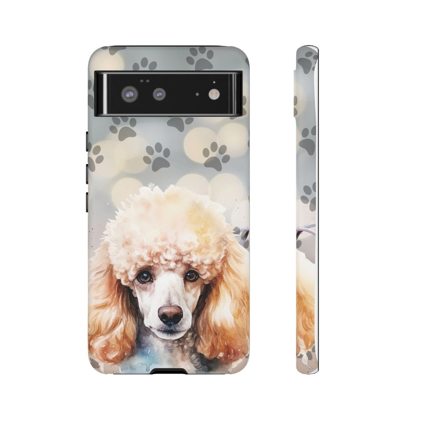 Poodle Phone Case by Tough Cases (Apple iPhone, Samsung Galaxy, and Google Pixel )