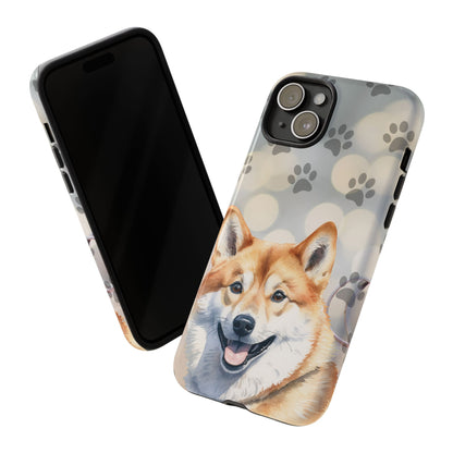 Shiba Inu Phone Case by Tough Cases (Apple iPhone, Samsung Galaxy, and Google Pixel)
