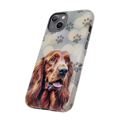 Irish Setter Phone Case by Tough Cases (Apple iPhone, Samsung Galaxy, and Google Pixel)