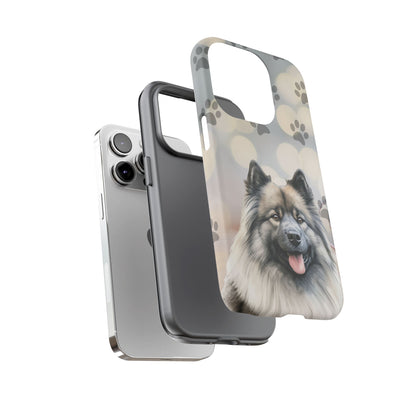 Keeshond Phone Case by Tough Cases ( Apple iPhone, Samsung Galaxy, and Google Pixel)