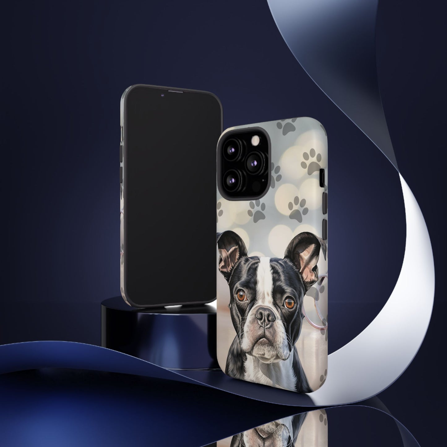 Boston Terrier Phone Case by Tough Cases (Apple iphone, Samsung galaxy, Google Pixel) Boston Terrier
