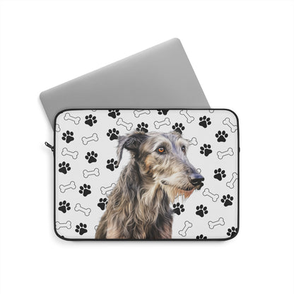Scottish Deerhound Laptop Sleeve