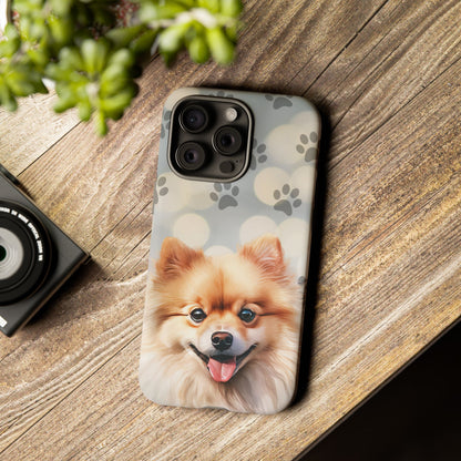 Pomeranian by Tough Cases (Apple iPhone, Samsung Galaxy, and Google Pixel)
