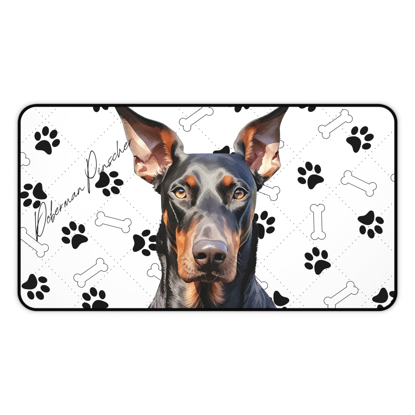 Doberman Pinscher Desk Mat