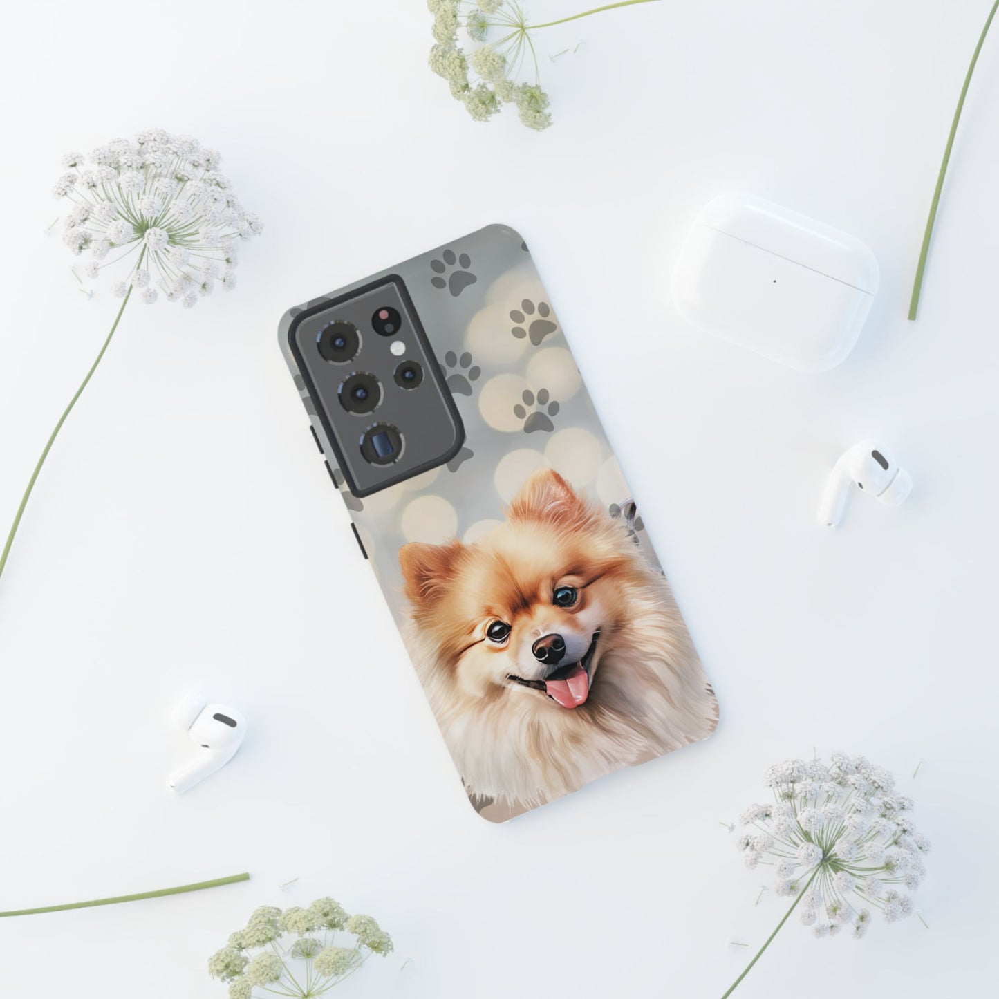Pomeranian by Tough Cases (Apple iPhone, Samsung Galaxy, and Google Pixel)