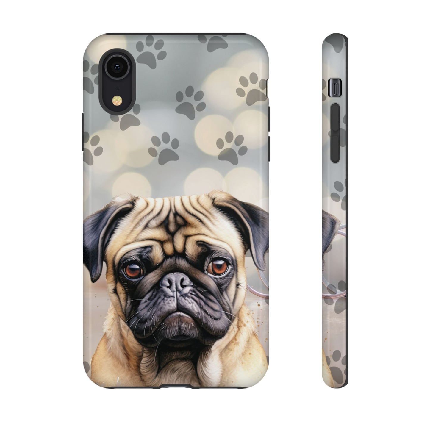 Pug Phone Case by Tough Cases (Apple iPhone, Samsung Galaxy, and Google Pixel)