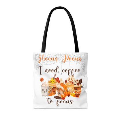 Halloween Coffee Tote Bag