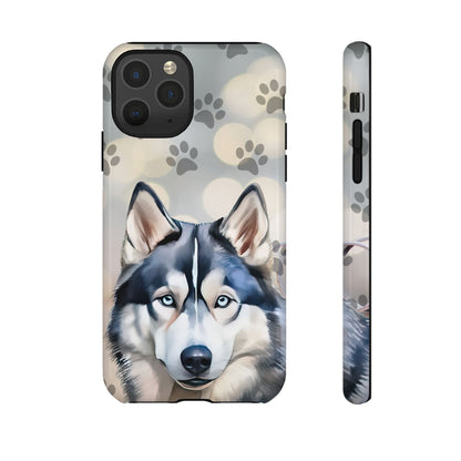 Siberian Husky Phone Cases by Tough Cases (Apple iPhone, Samsung Galaxy, and Google Pixel)