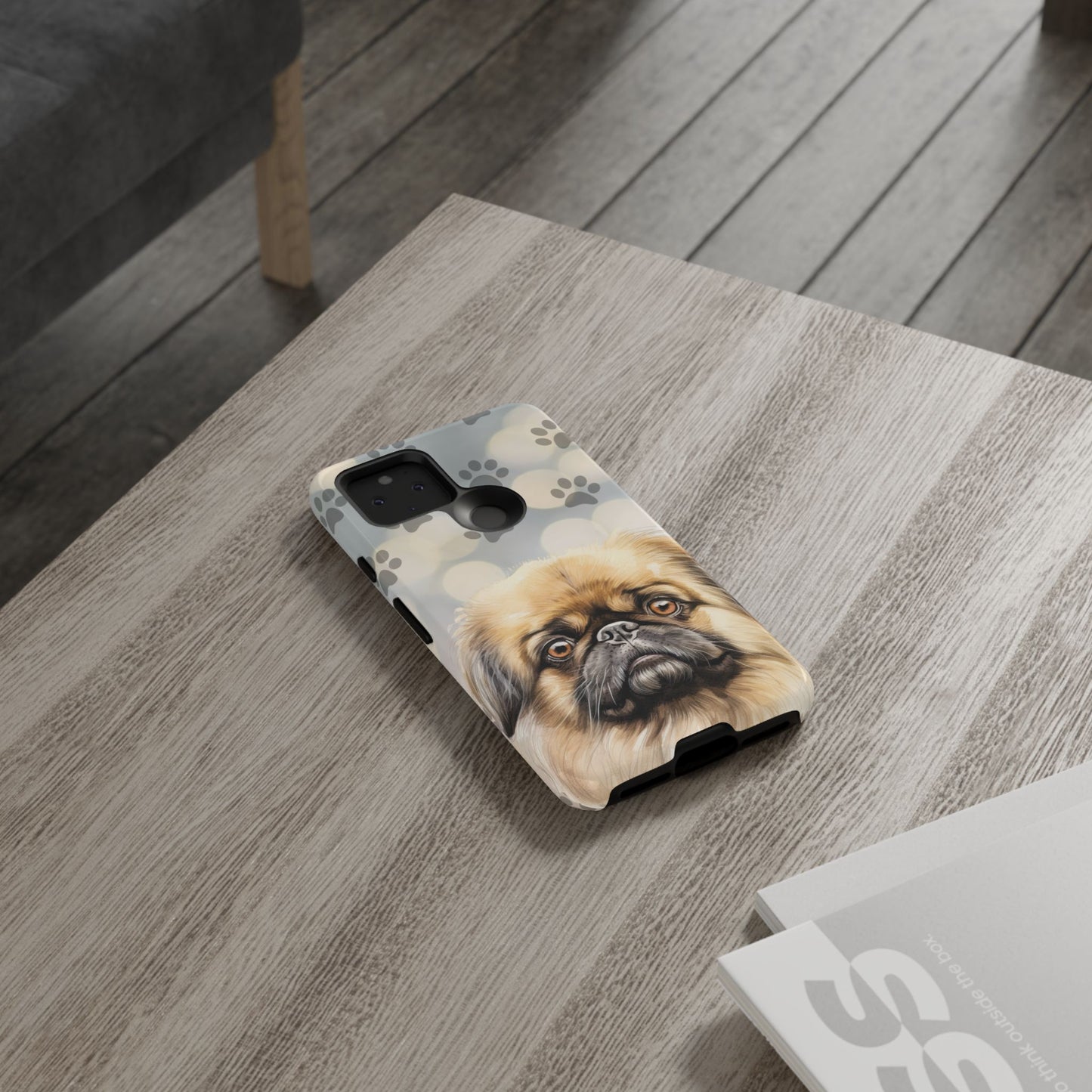 Pekingese by Tough Cases (Apple iPhone, Samsung Galaxy, and Google Pixel devices)
