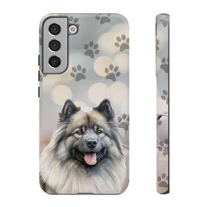Keeshond Phone Case by Tough Cases ( Apple iPhone, Samsung Galaxy, and Google Pixel)