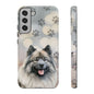 Keeshond Phone Case by Tough Cases ( Apple iPhone, Samsung Galaxy, and Google Pixel)