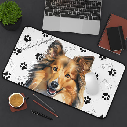 Shetland Sheepdog Desk Mat