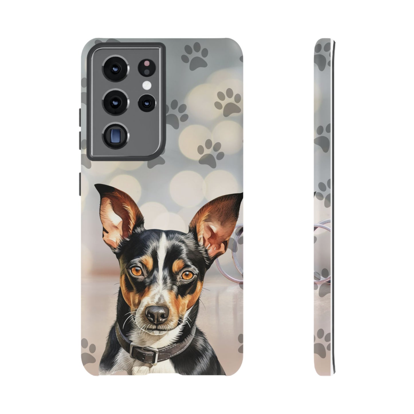 Rat Terrier by Tough Cases a (Apple iPhone, Samsung Galaxy, and Google Pixel)