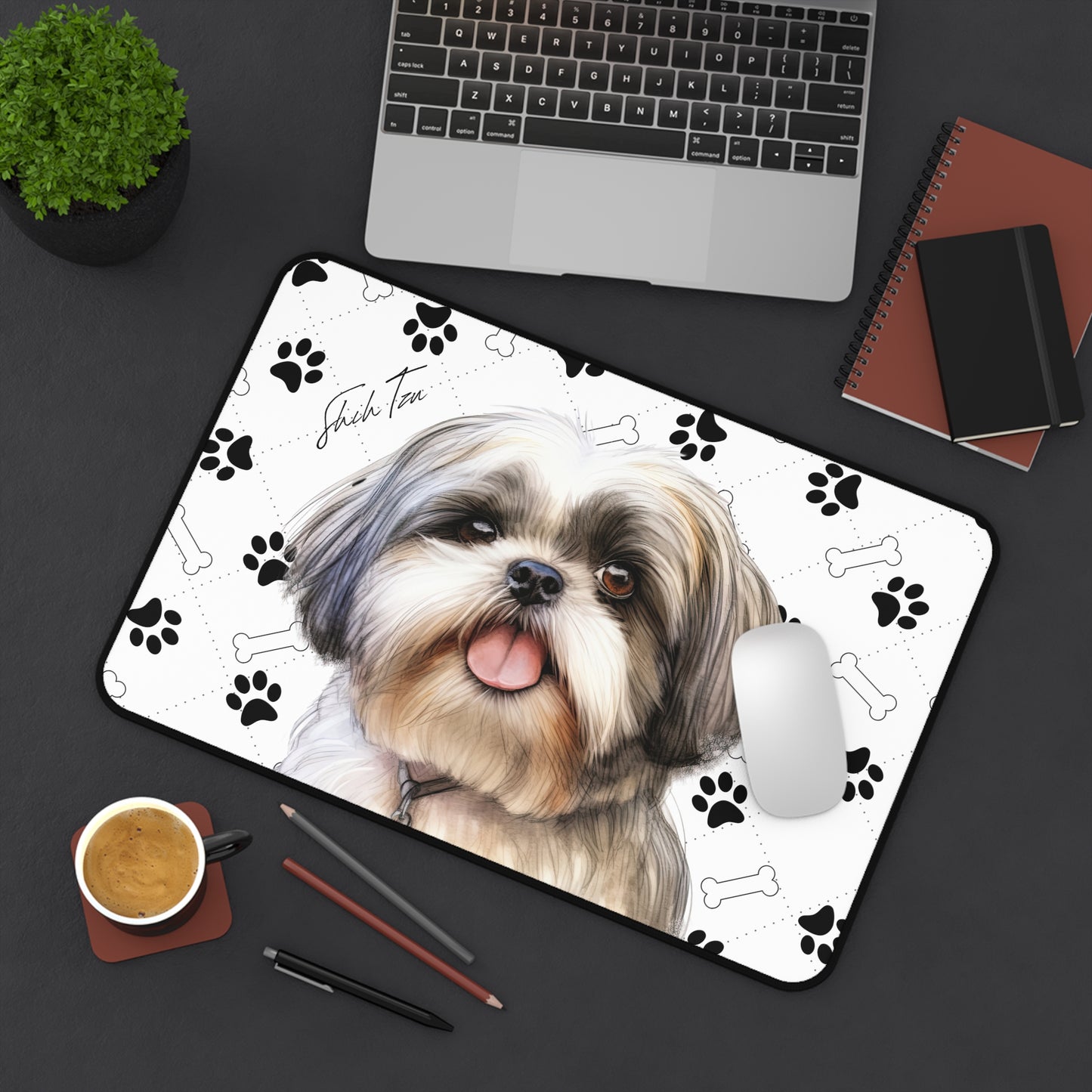 Shih Tzu Desk Mat