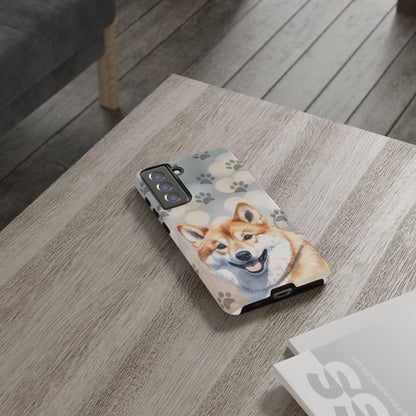 Shiba Inu Phone Case by Tough Cases (Apple iPhone, Samsung Galaxy, and Google Pixel)