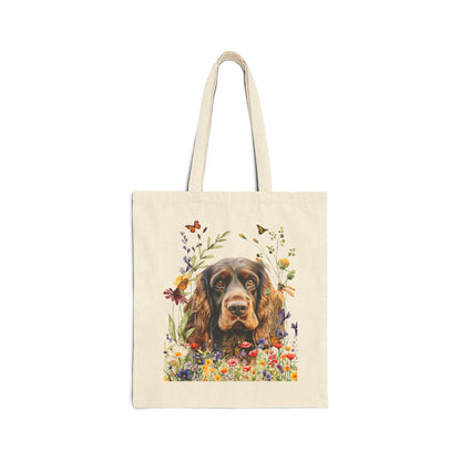 English Cocker Spaniel Canvas Tote Bag