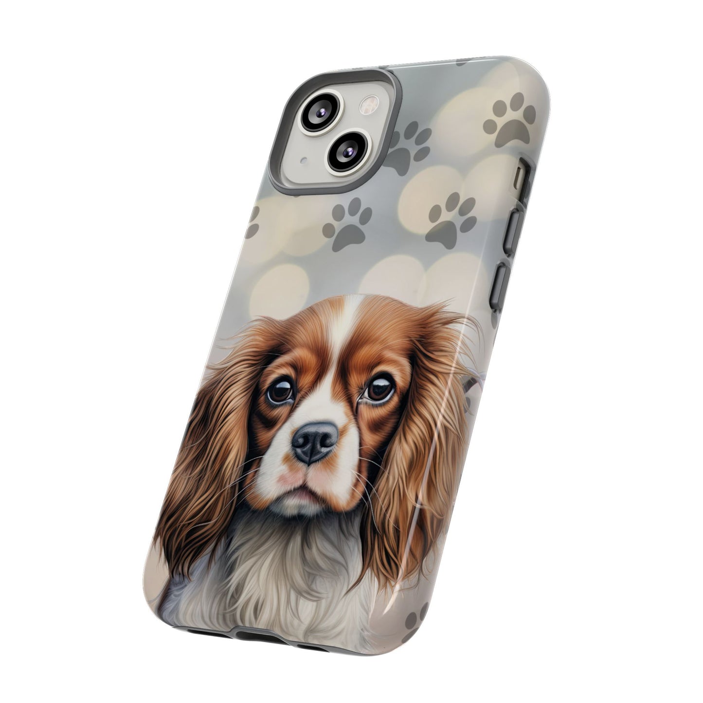 Cavalier King Charles Spaniel phone case by Tough Cases (Apple iPhone, Samsung Galaxy, and Google Pixel)