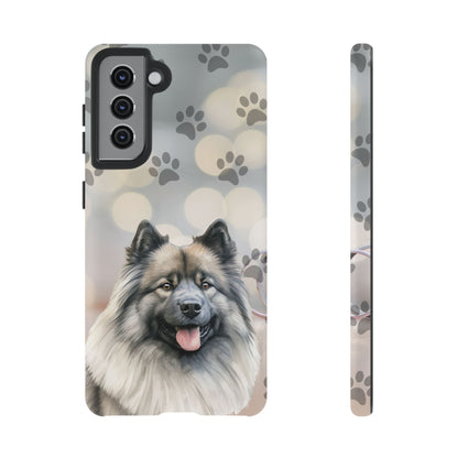 Keeshond Phone Case by Tough Cases ( Apple iPhone, Samsung Galaxy, and Google Pixel)