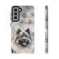 Keeshond Phone Case by Tough Cases ( Apple iPhone, Samsung Galaxy, and Google Pixel)