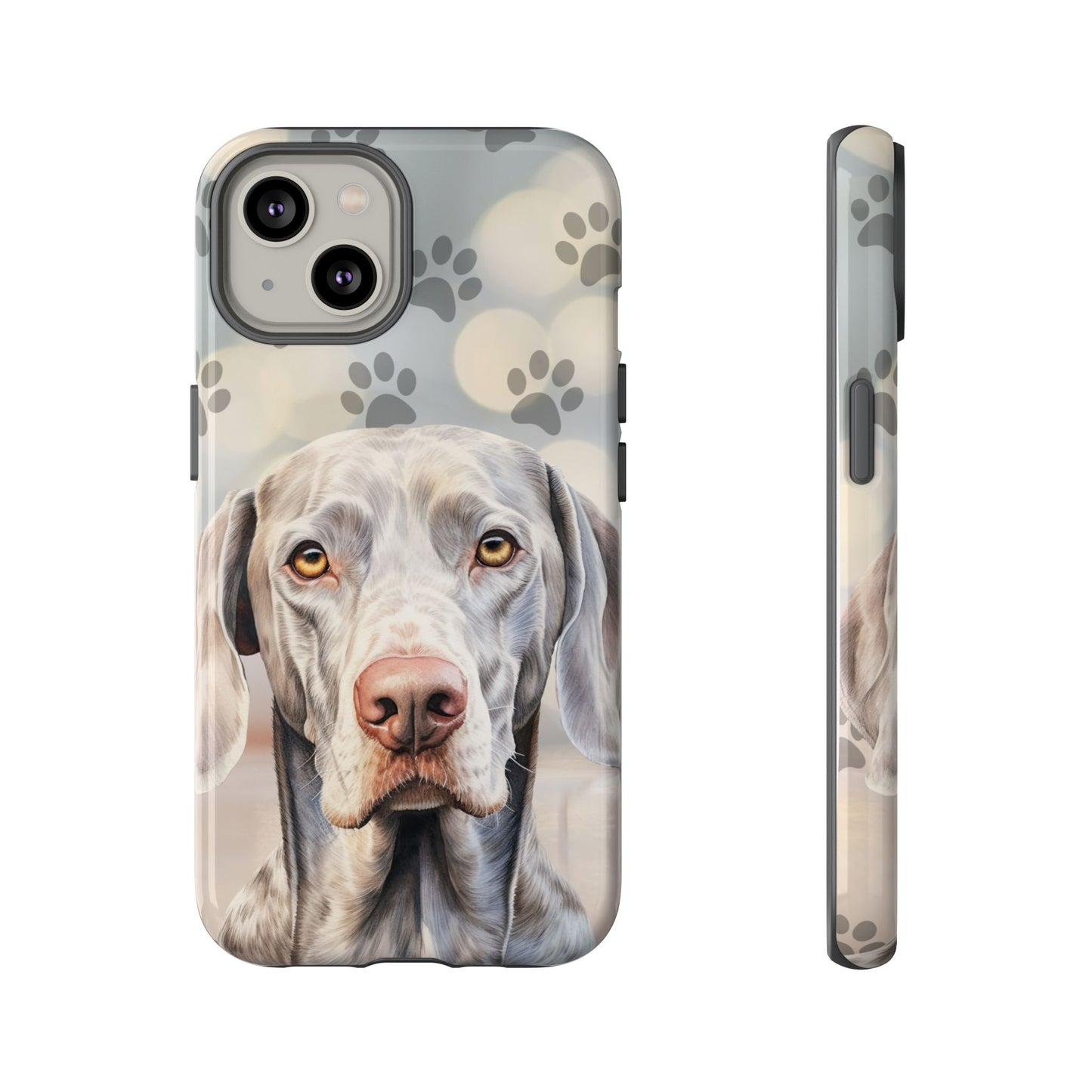 Weimaraner Phone Case by Tough Cases (Apple iPhone, Samsung Galaxy, and Google Pixel)