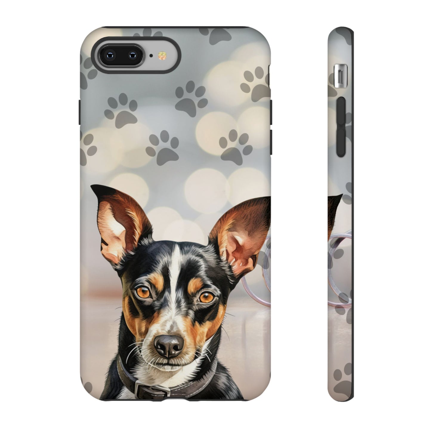 Rat Terrier by Tough Cases a (Apple iPhone, Samsung Galaxy, and Google Pixel)