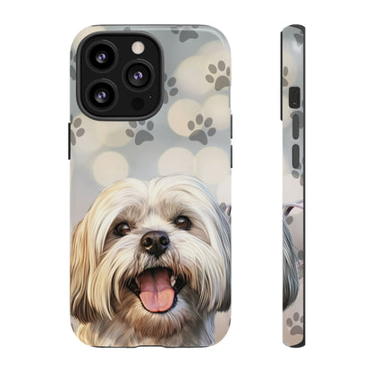 Lhasa Apso Phone Case by Tough Cases (Apple iPhone, Samsung Galaxy, and Google Pixel)