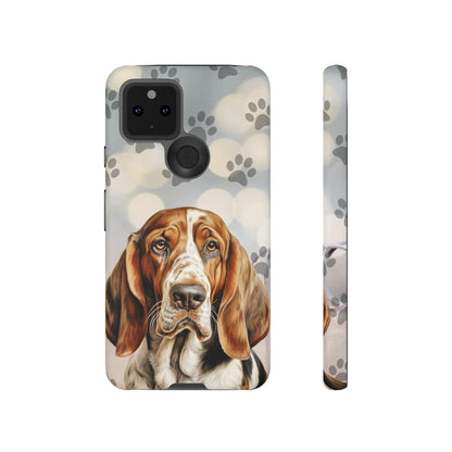 Basset Hound Phone Case by Tough Cases (Apple iPhone, Samsung Galaxy, and Google Pixel)