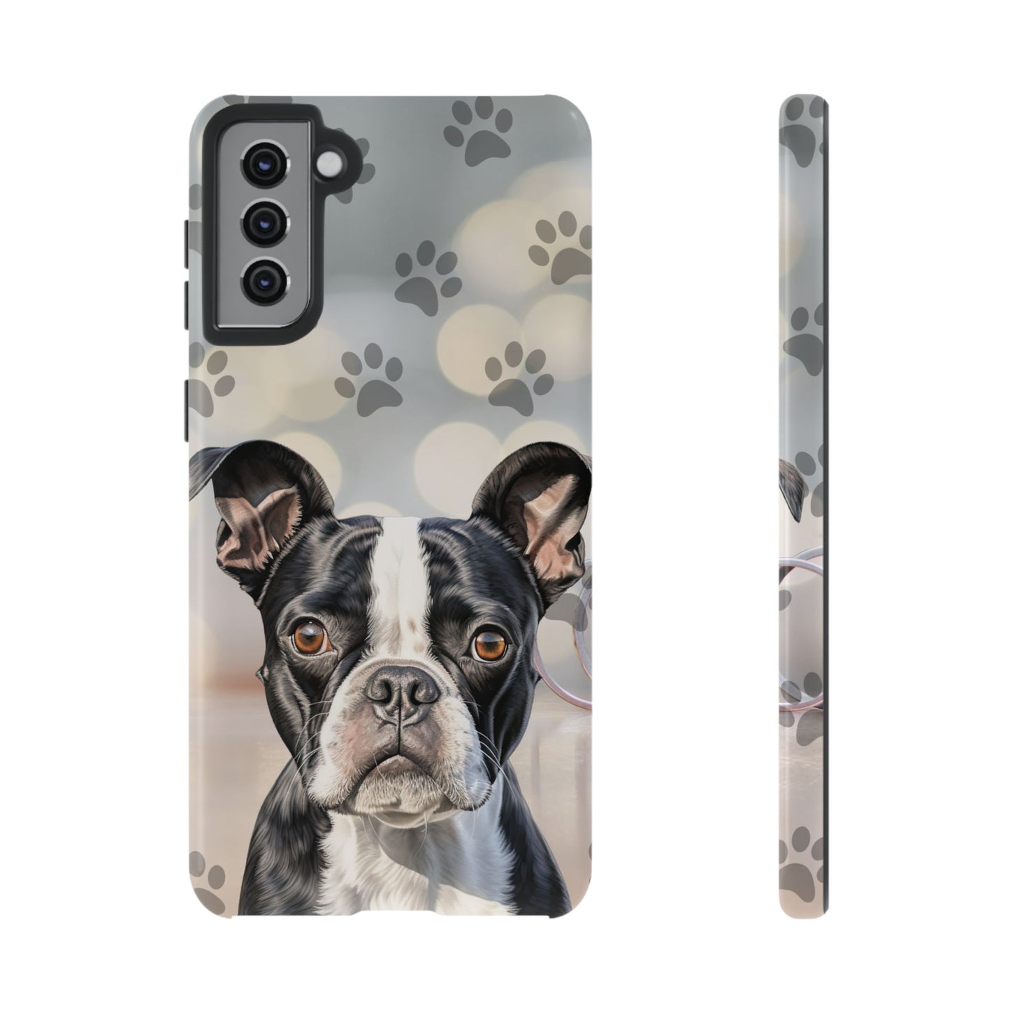 Boston Terrier Phone Case by Tough Cases (Apple iphone, Samsung galaxy, Google Pixel) Boston Terrier
