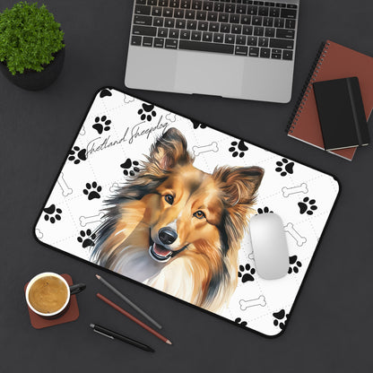 Shetland Sheepdog Desk Mat