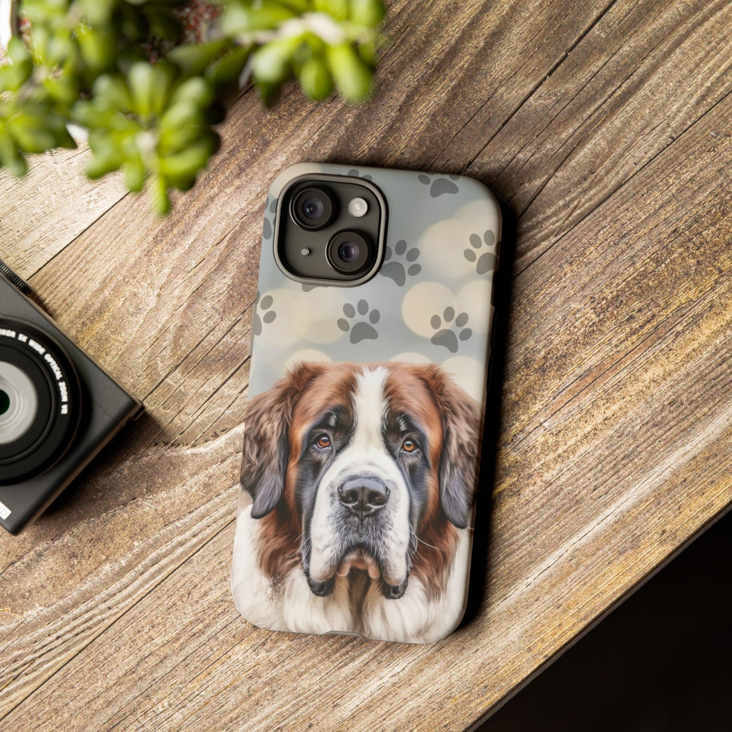 Saint Bernard by Tough Cases (Apple iPhone, Samsung Galaxy, and Google Pixel)