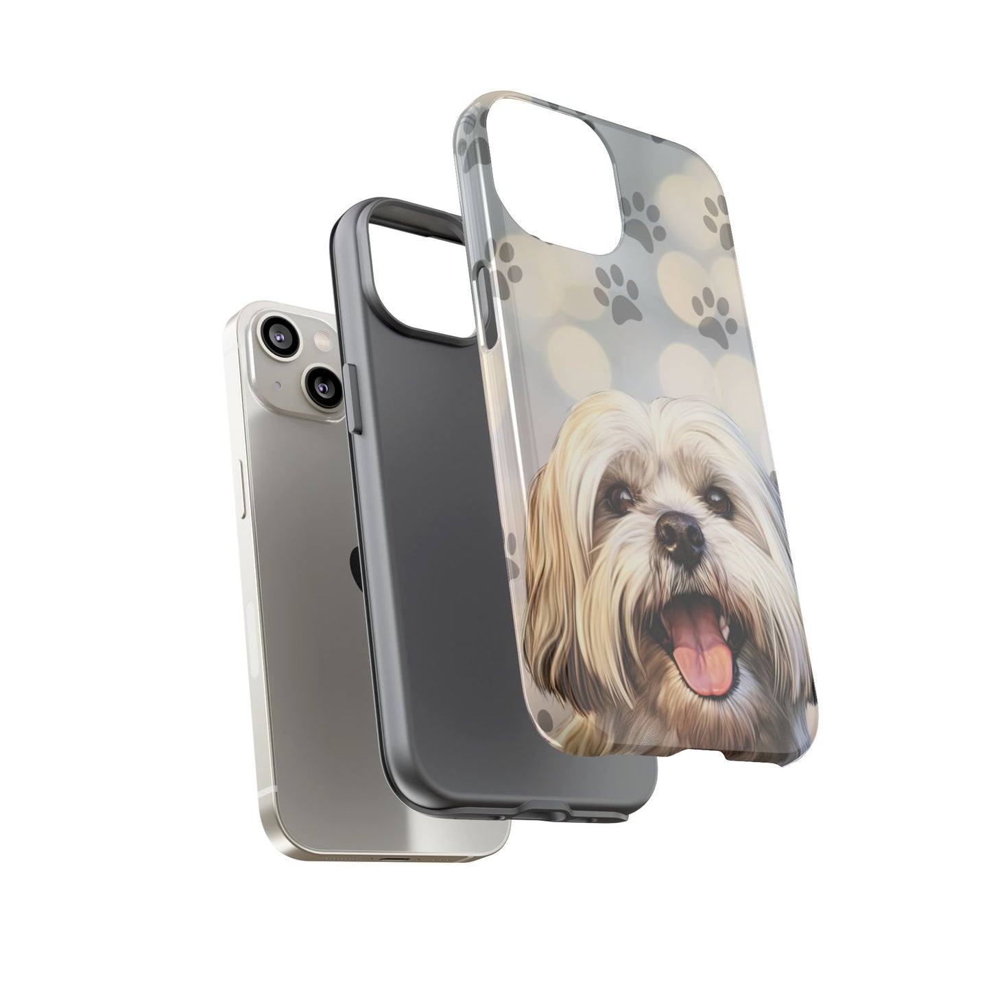 Lhasa Apso Phone Case by Tough Cases (Apple iPhone, Samsung Galaxy, and Google Pixel)