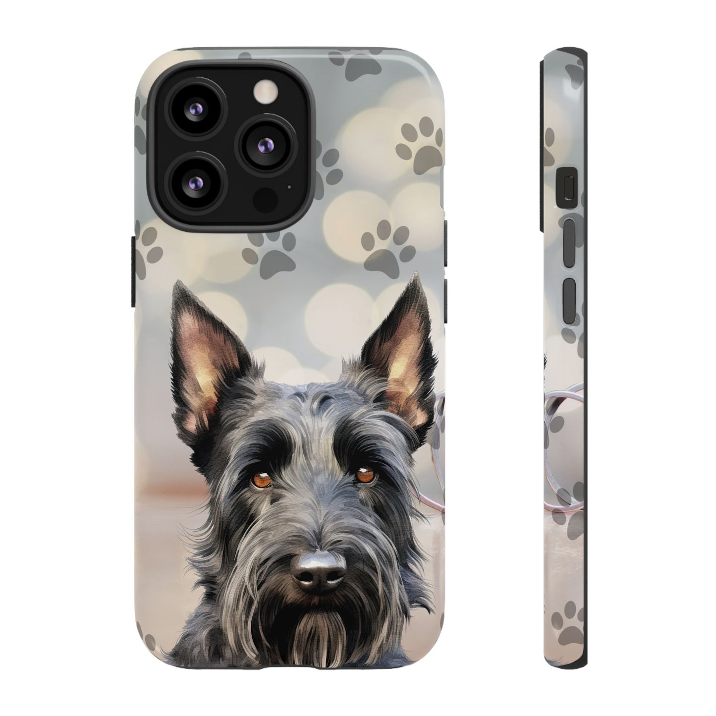 Scottish Terrier by Tough Cases (Apple iPhone, Samsung Galaxy, and Google Pixel)