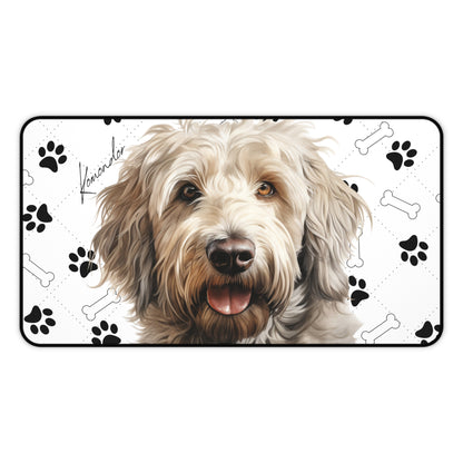 Komondor Desk Mat