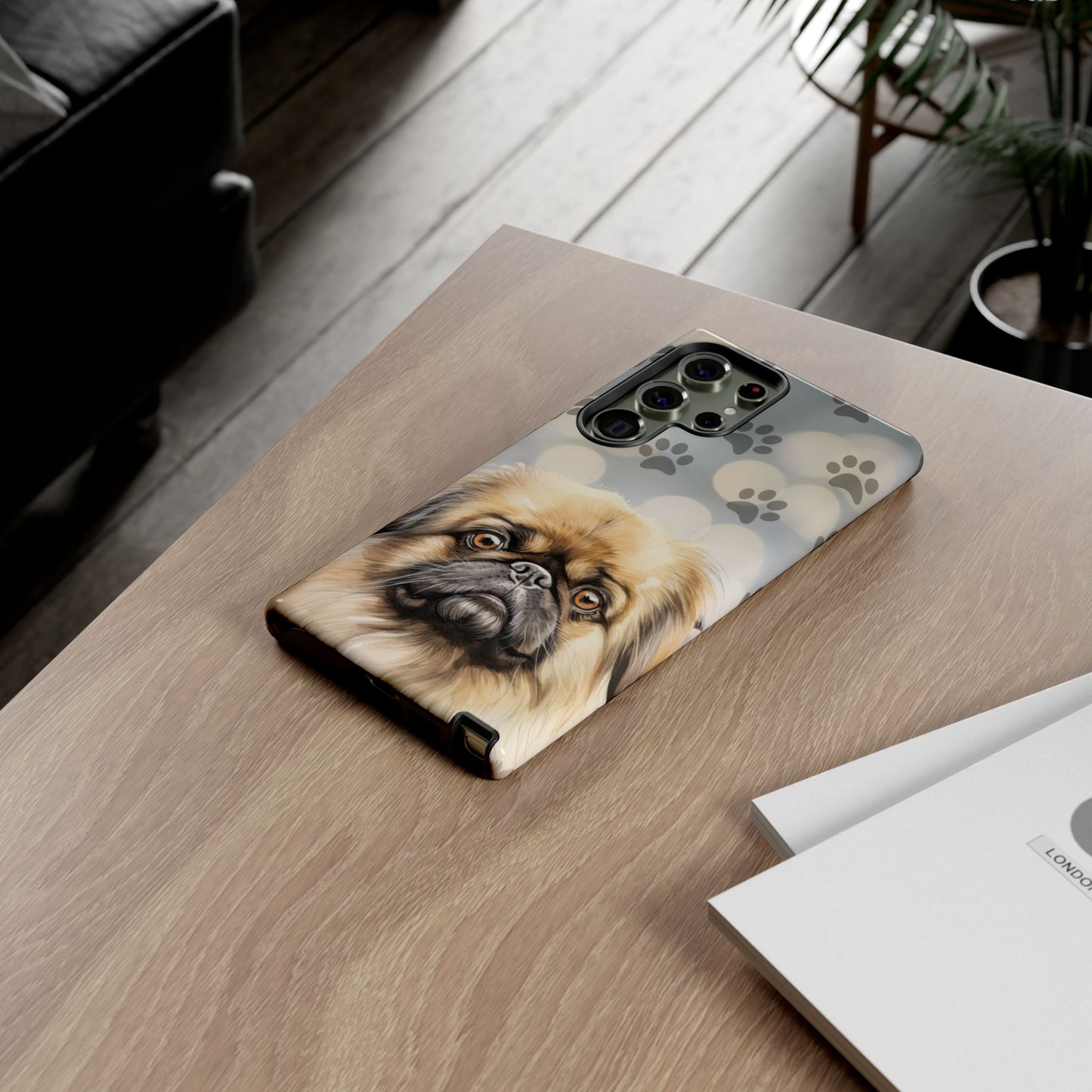 Pekingese by Tough Cases (Apple iPhone, Samsung Galaxy, and Google Pixel devices)