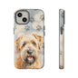 Self-Coated Wheaten Terrier by Tough Cases (Apple iPhone, Samsung Galaxy, and Google Pixel)