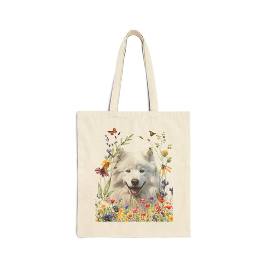 Samoyed Canvas Tote Bag