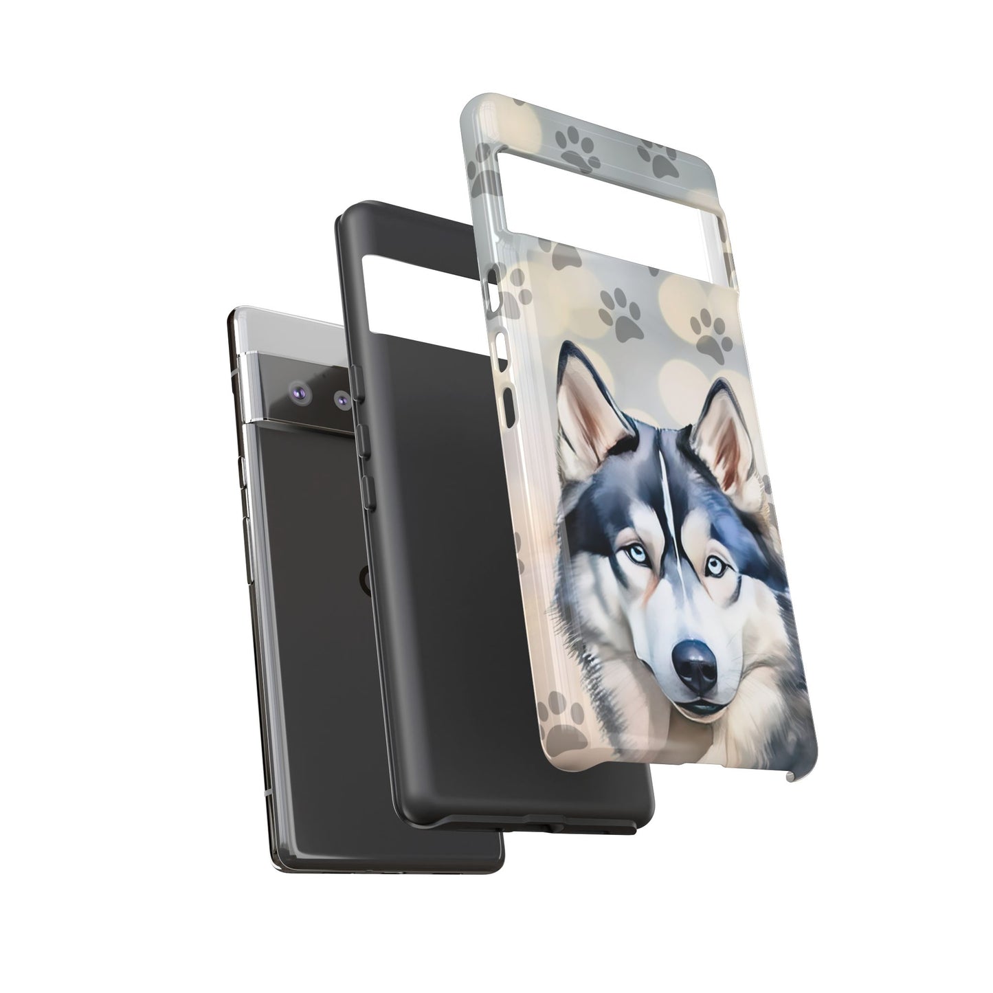 Siberian Husky Phone Cases by Tough Cases (Apple iPhone, Samsung Galaxy, and Google Pixel)