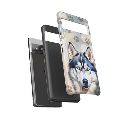 Siberian Husky Phone Cases by Tough Cases (Apple iPhone, Samsung Galaxy, and Google Pixel)