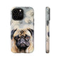 Pug Phone Case by Tough Cases (Apple iPhone, Samsung Galaxy, and Google Pixel)