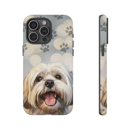 Lhasa Apso Phone Case by Tough Cases (Apple iPhone, Samsung Galaxy, and Google Pixel)