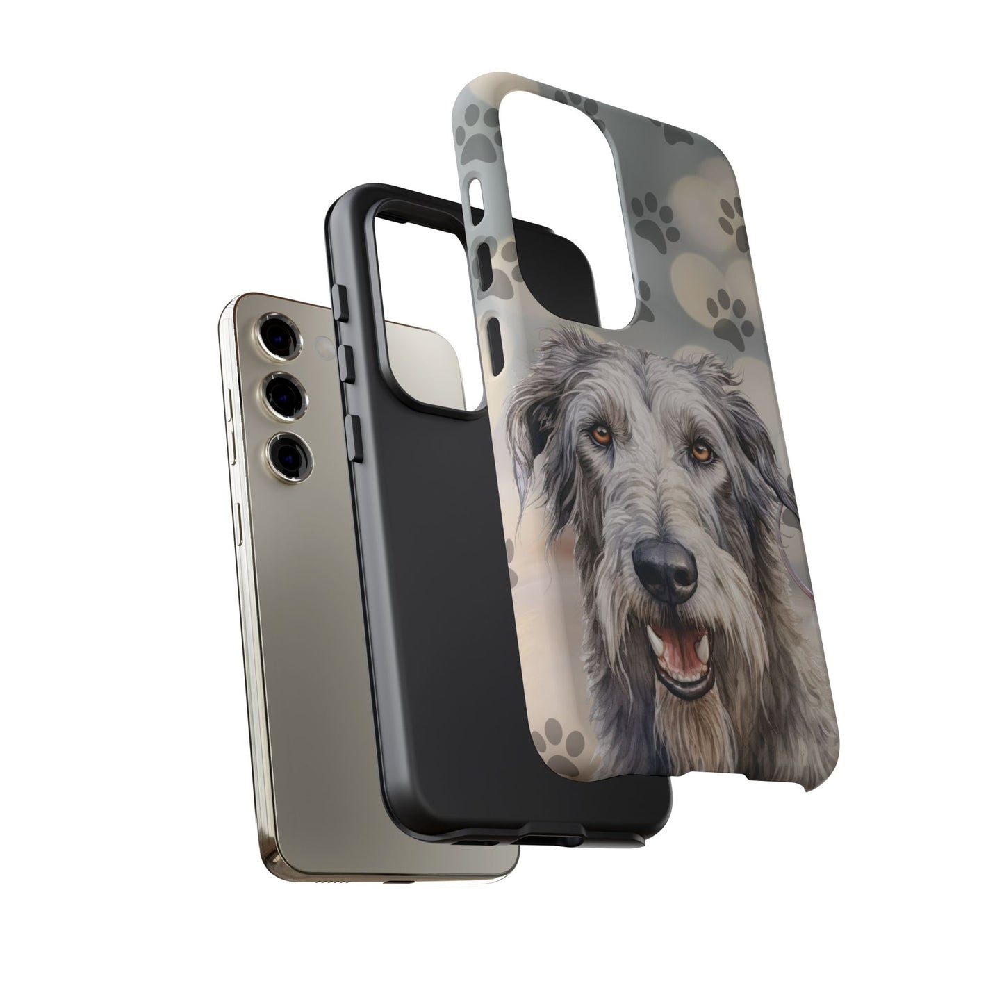 Irish Wolfhound Phone Case by Tough Cases (Apple iPhone, Samsung Galaxy, and Google Pixel)