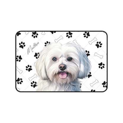 Maltese Desk Mat