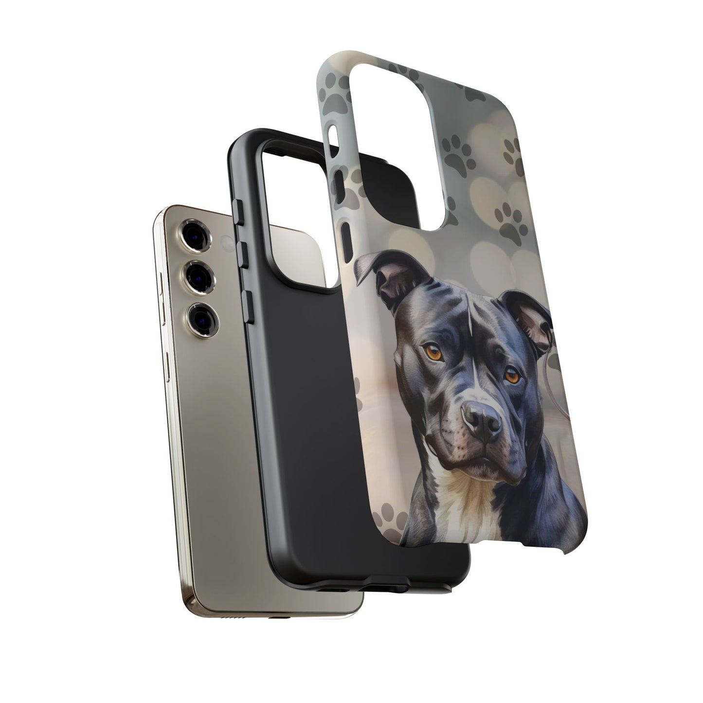 Staffordshire Bull Terrier by Tough Cases (Apple iPhone, Samsung Galaxy, and Google Pixel)