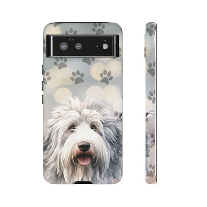 Old English Sheepdog by Tough Cases (Apple iPhone, Samsung Galaxy, and Google Pixel devices)