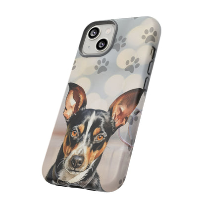 Rat Terrier by Tough Cases a (Apple iPhone, Samsung Galaxy, and Google Pixel)